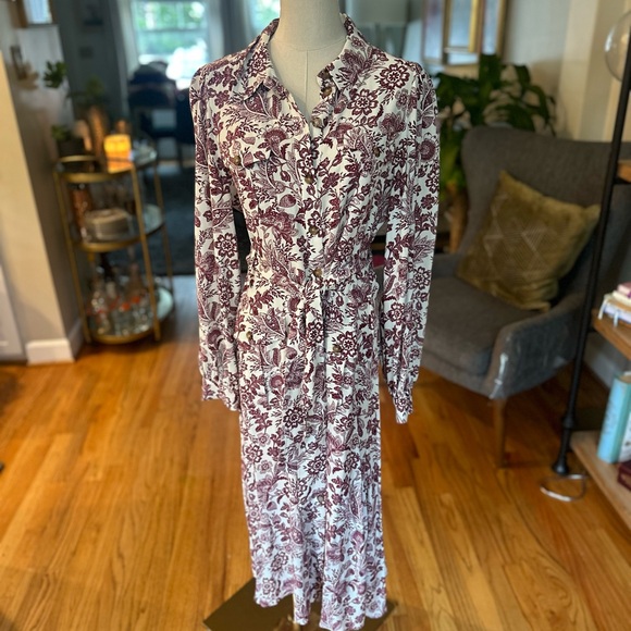 NWOT Sezane Letizia Dress Sz40 - Picture 5 of 13